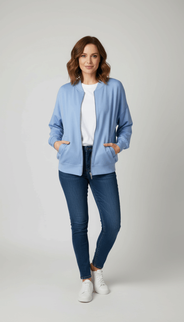 Felpa BomberZip