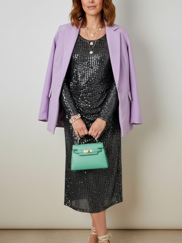 Vestito LongPaillettes