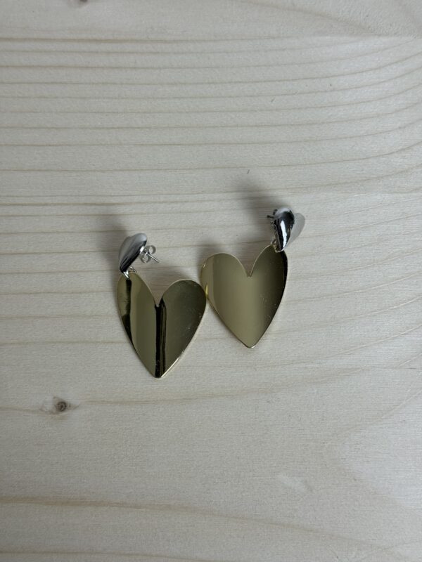 Orecchini Cuore Bis