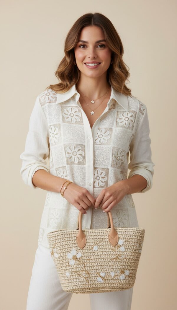 Camicia PizzoSanFlower