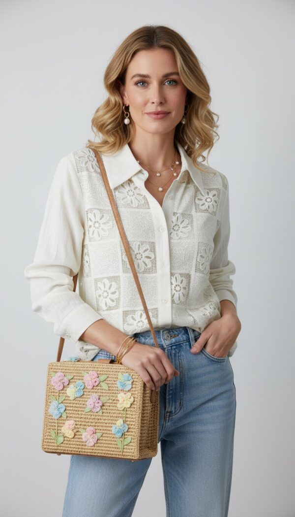 Camicia PizzoSanFlower