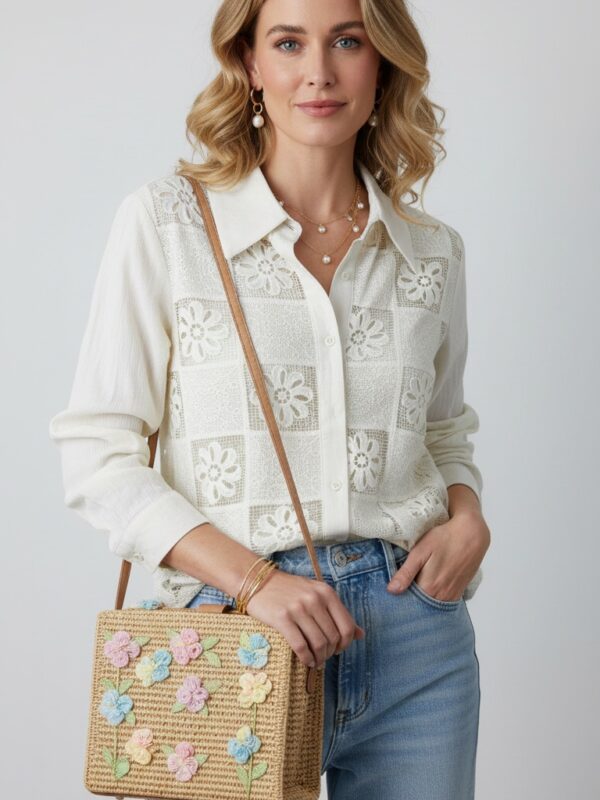 Camicia PizzoSanFlower